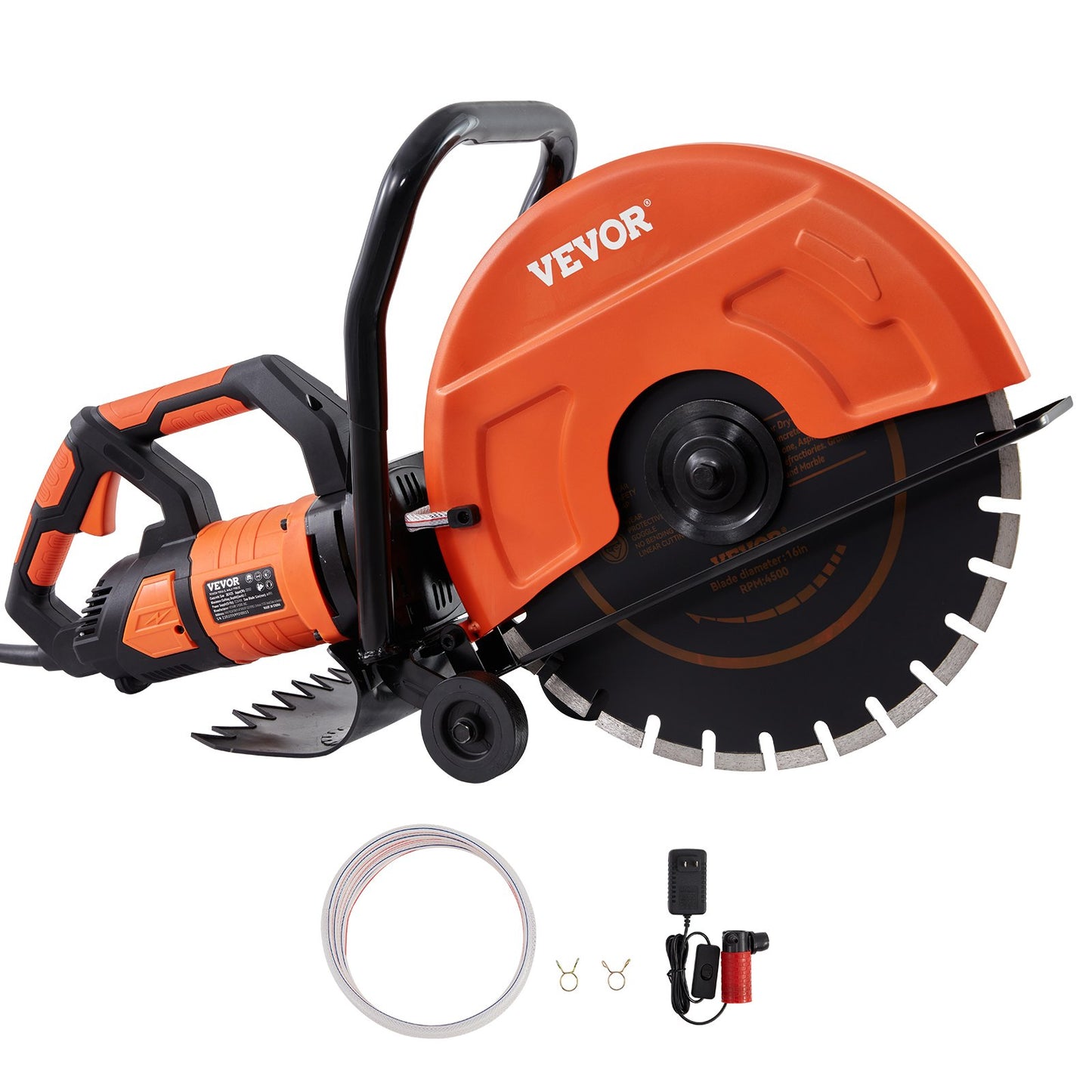 Electric Concrete Saw, 16 In, Brick