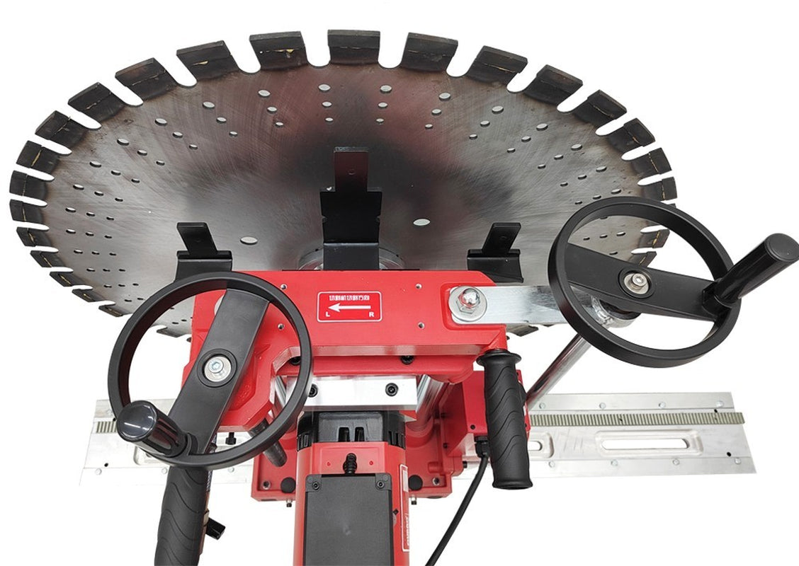 220V 20" Deep Concrete Wall Cutter Brick Stone Walls Rebar Cutting Saw Machine