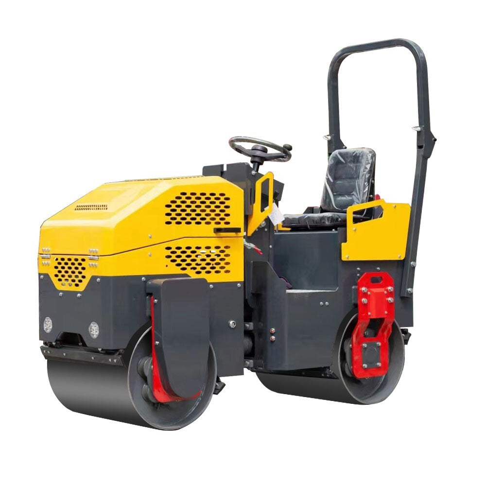 EPA Gasoline Road Roller Asphalt Vibratory Roller Ride on Compactor