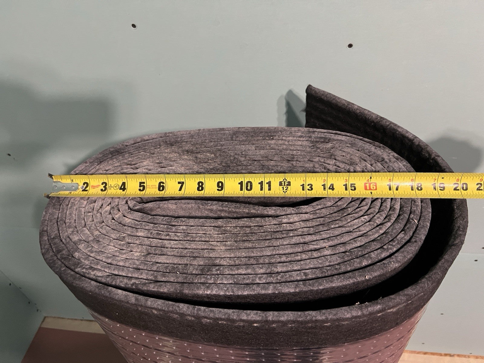 Drainage Panel Roll with Integral Filter Fabric