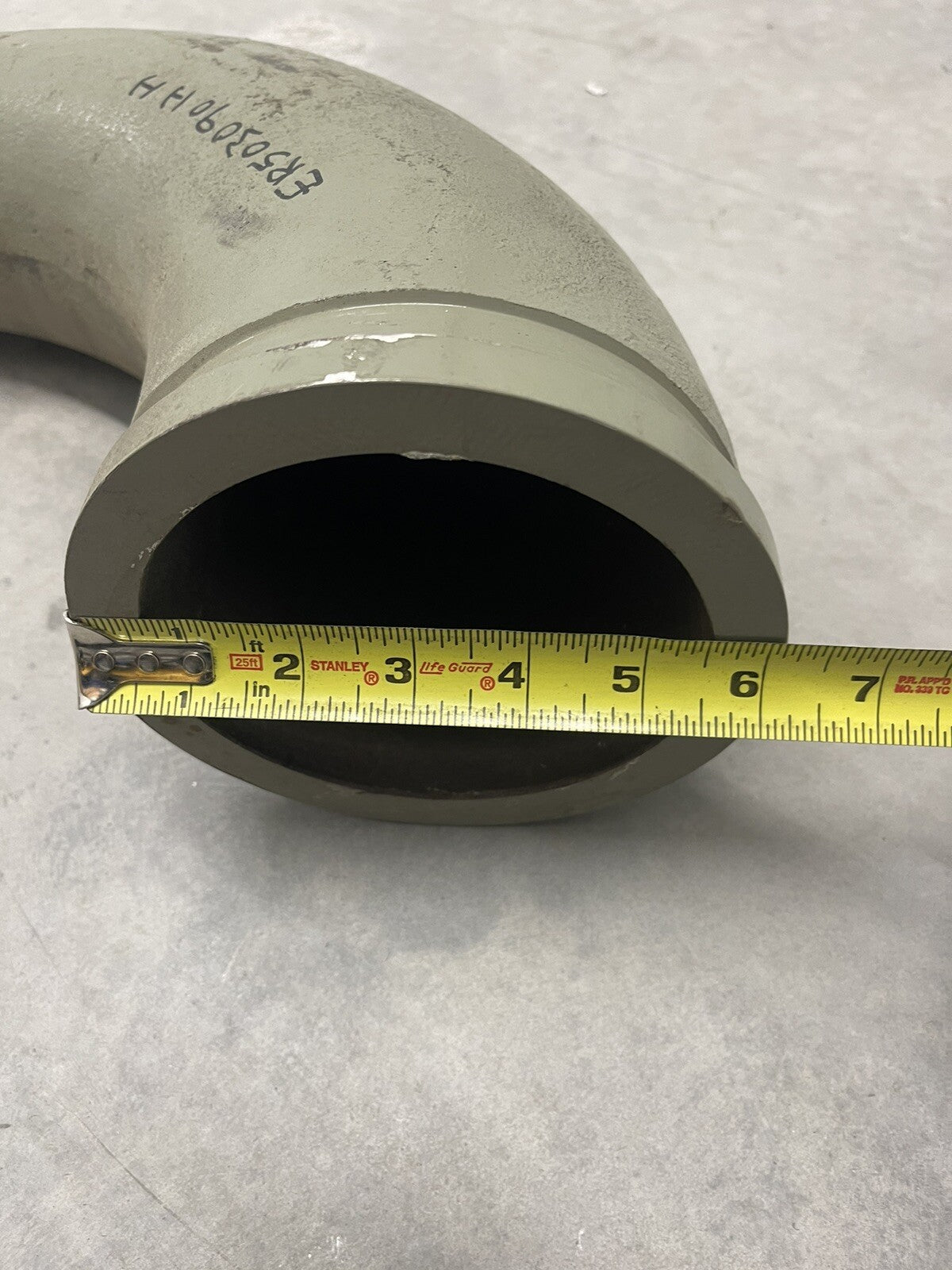 New Concrete Pump 5" HD Cast Steel to 3" HD Reducing Elbow 1450 Psi