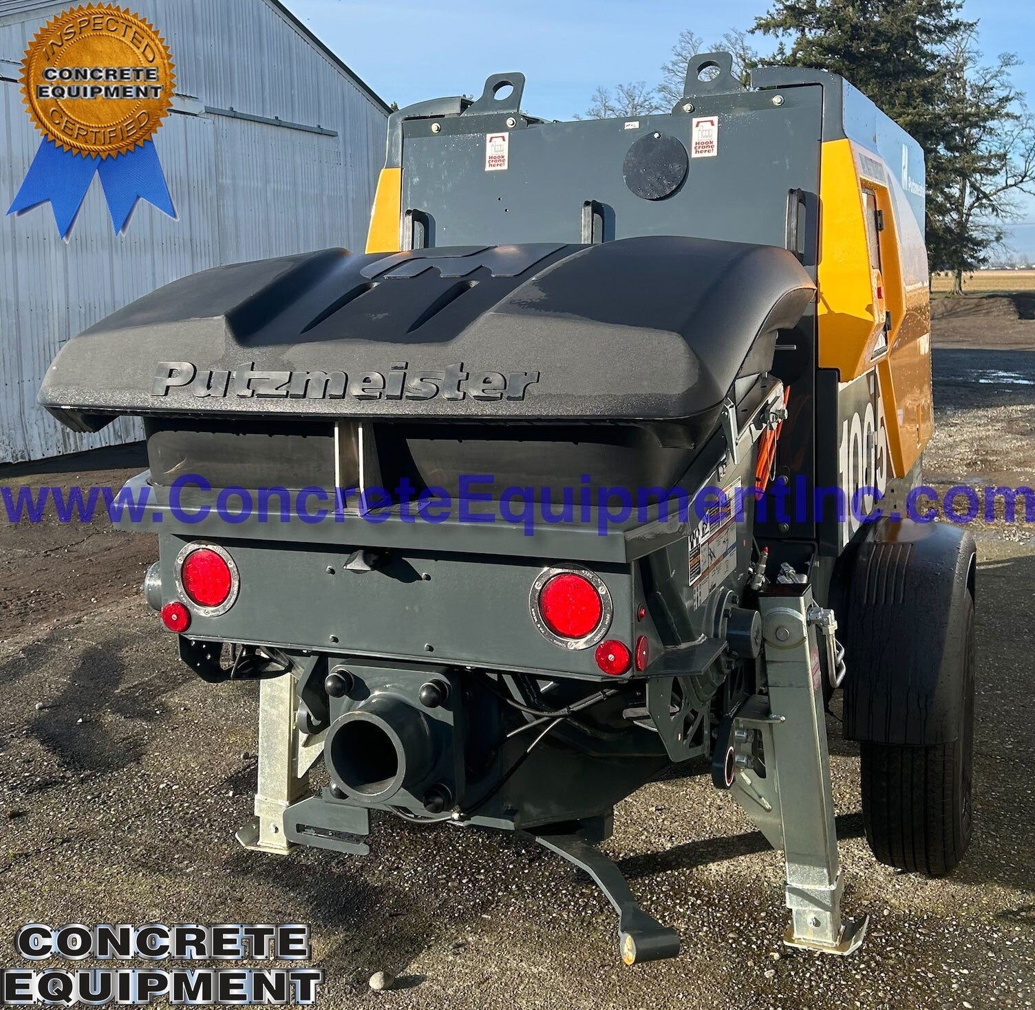 Putzmeister TK 1005 New Concrete Pump 2024 Never Used
