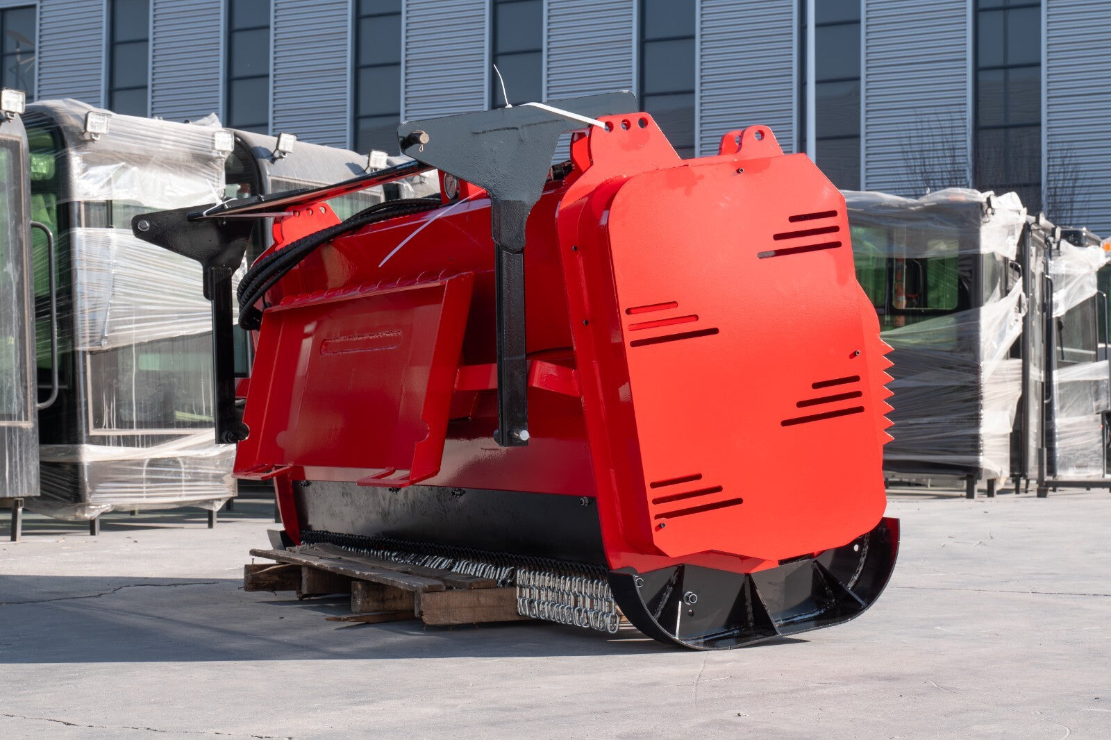 72Inch Skid Steer Loader Forestry Mulcher Wood Chipper Attachment for Bobcat