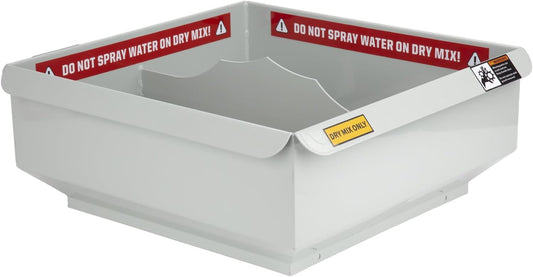 MMAC-0123 Hopper Extension for MMXR-3221 Cement Mixer, Compatible with Mud Mixer, Increase the Hopper Capacity of the from 120 Pounds of Dry Mix to 300 Pounds, Perfect Part for Concrete Projects