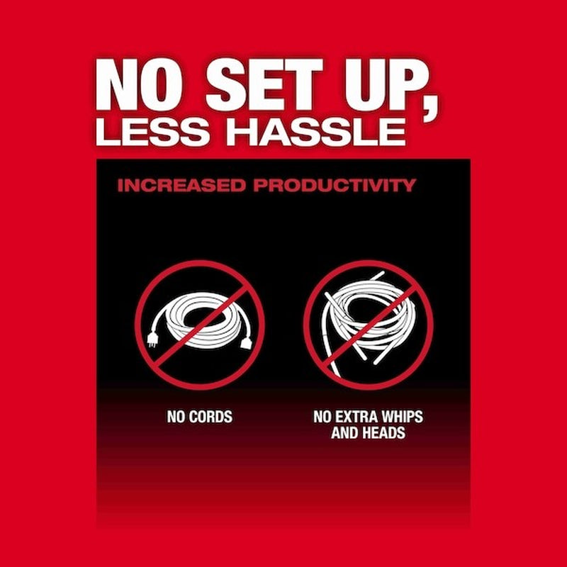 Milwaukee Tool 2910-20 M18 Fuel 4 Ft. Concrete Pencil Vibrator (Tool Only)
