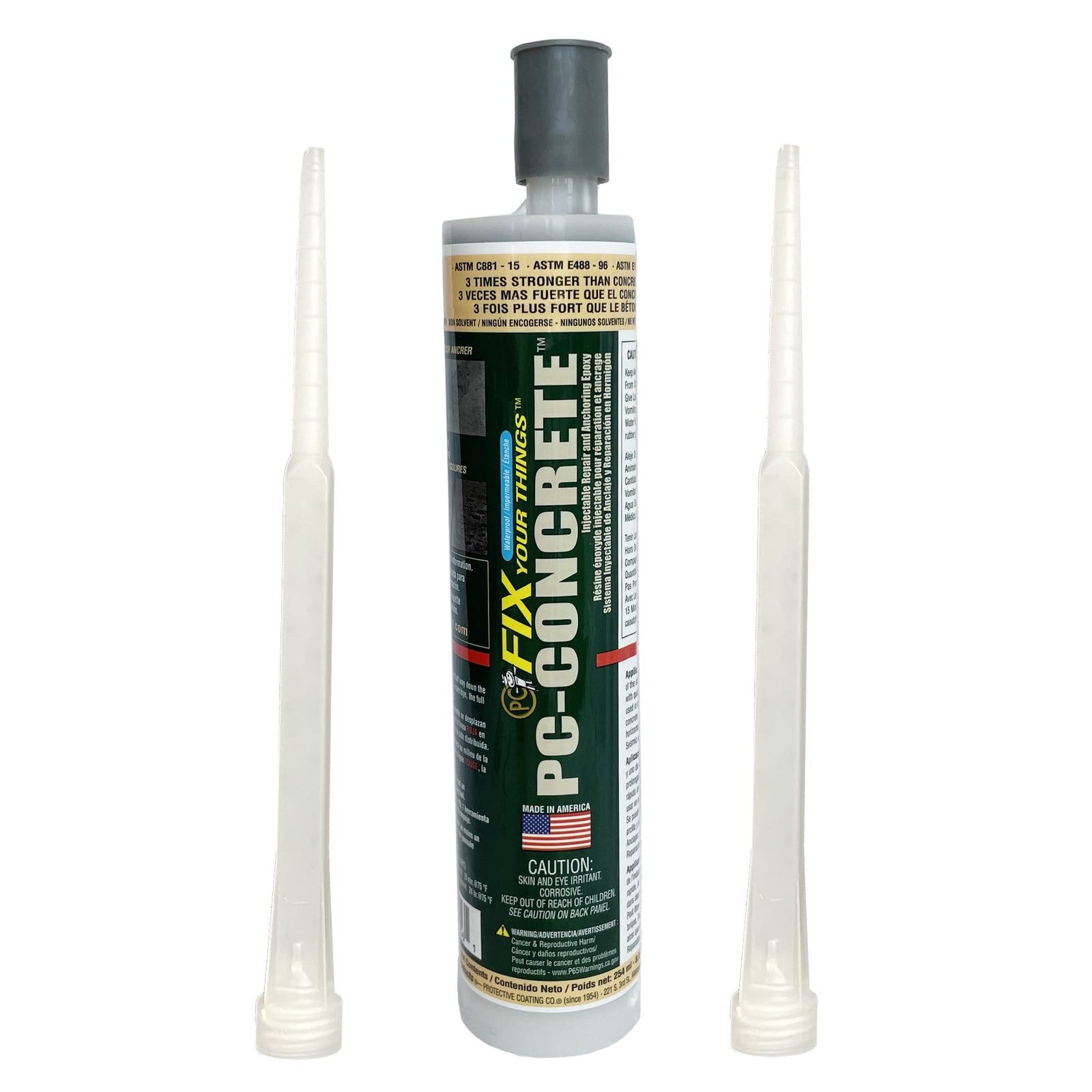PC Products 72561 Pc-Concrete Two-Part Epoxy Adhesive Paste for Anchoring And