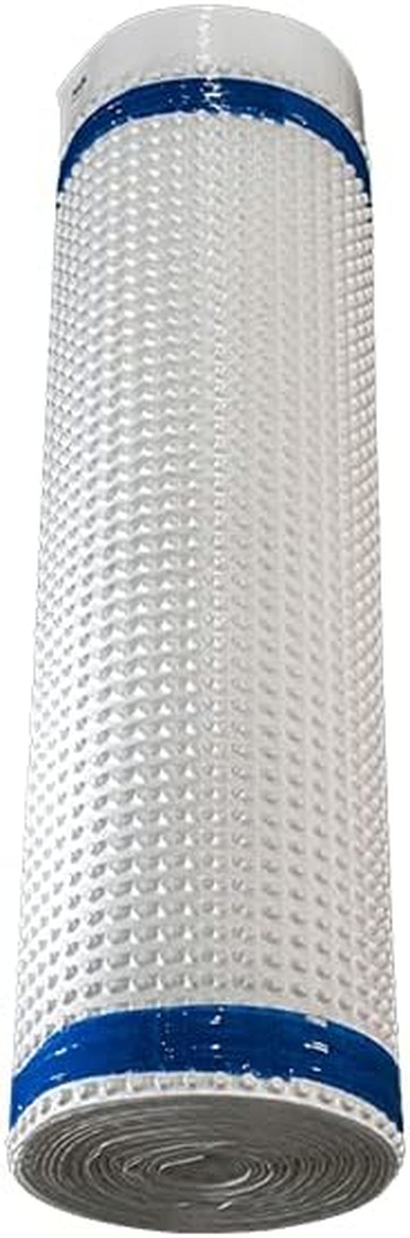 Whitecap Dimple Drainage Matting, 4' X 50' - Improves Water Movement and Drainage - Waterproof Moisture Barrier Foundation Wrap and Floor Underlayment - Vapor Barrier Waterproof Membrane