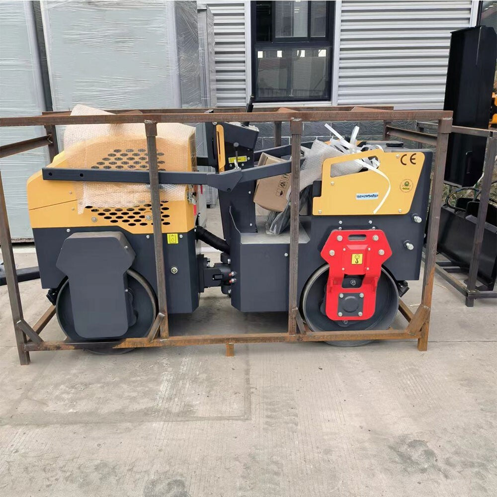 EPA Gasoline Road Roller Asphalt Vibratory Roller Ride on Compactor