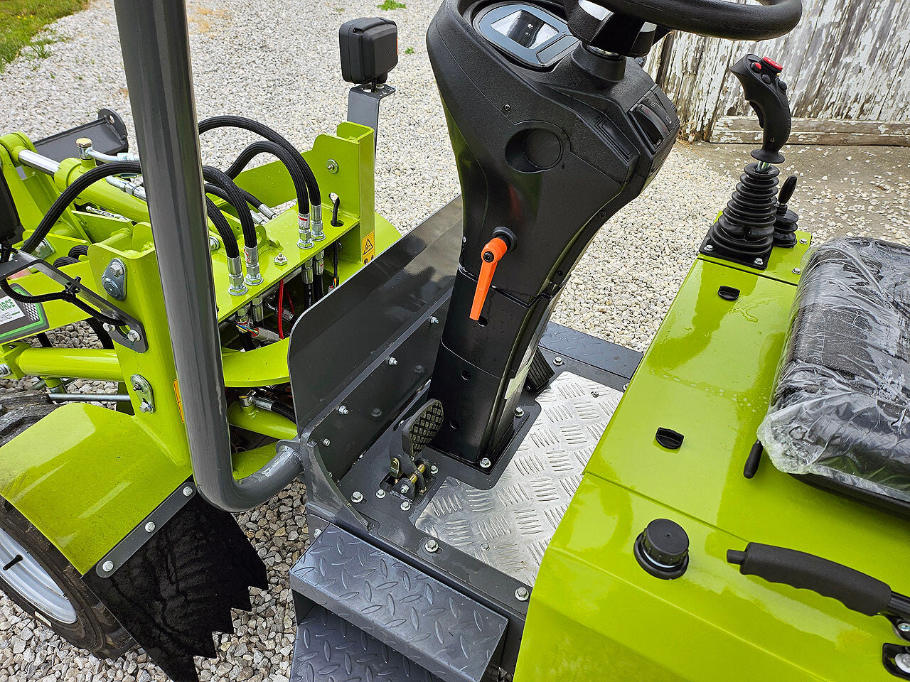2025 Greenforce Machines EV880L Electric Wheel Loader Bobcat Skid Steer 880Lbs