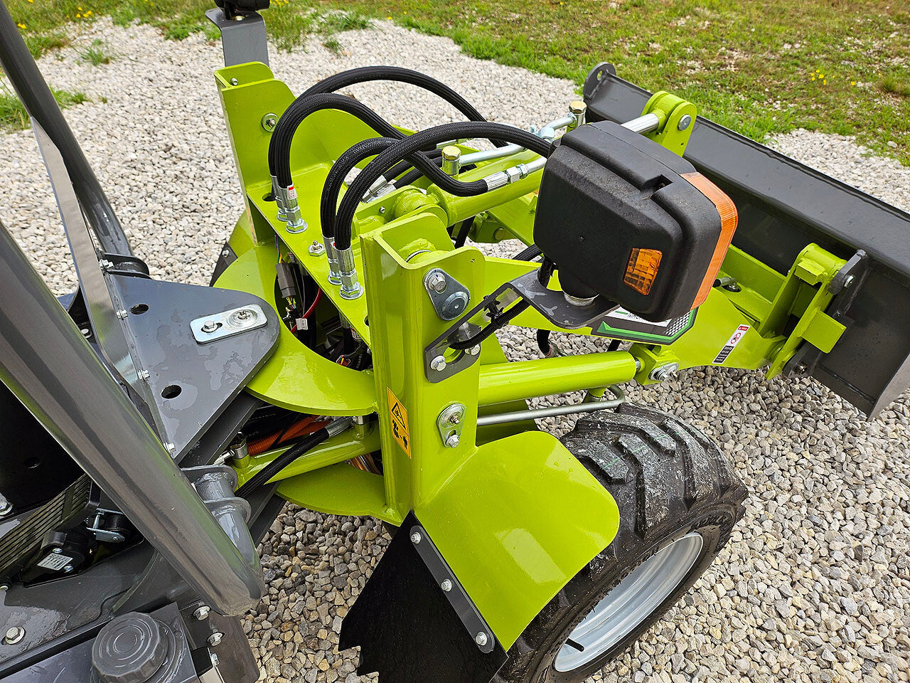 2025 Greenforce Machines EV880L Electric Wheel Loader Bobcat Skid Steer 880Lbs