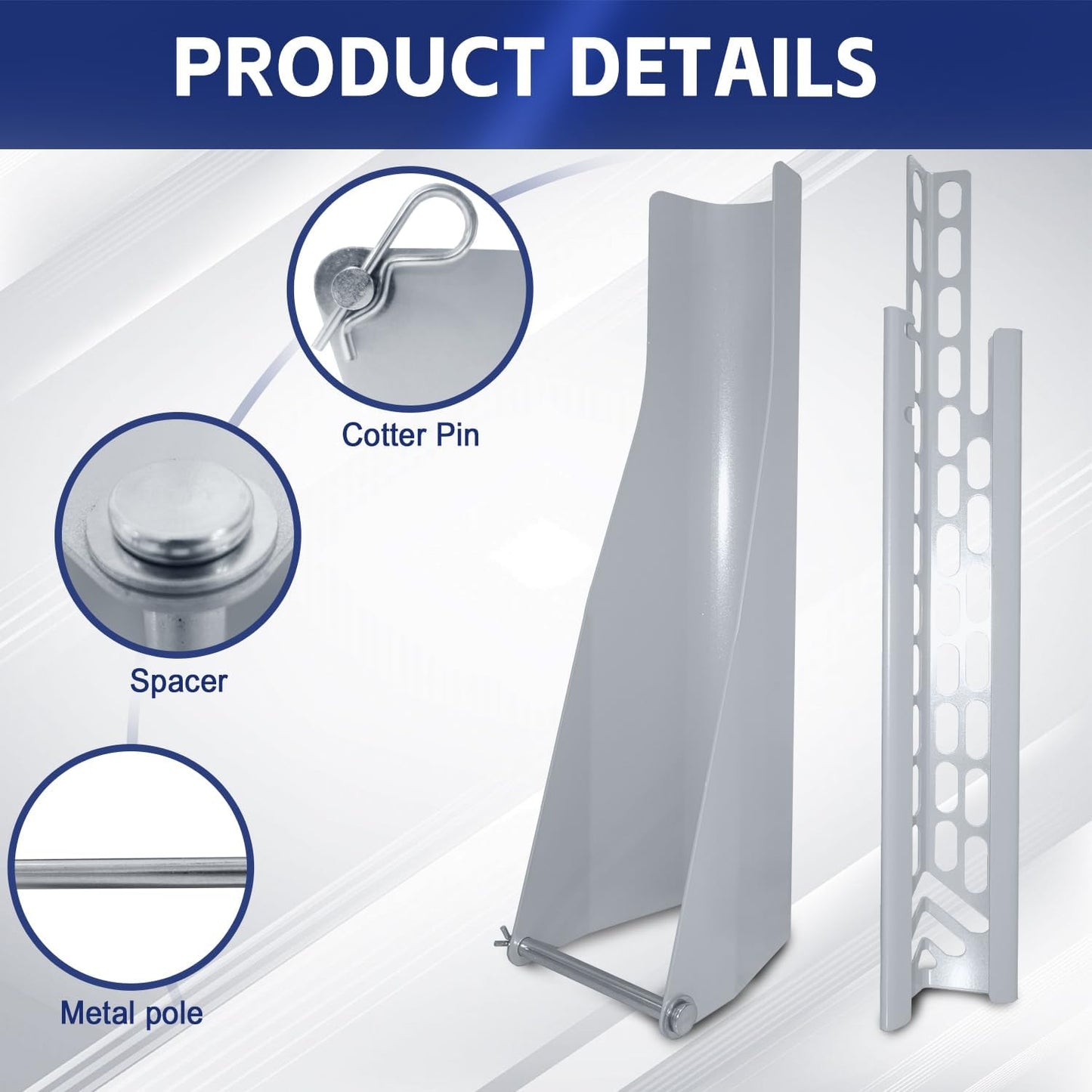 Mud Mixer MMAC-0133 18 Inch Chute Extension Compatible with Mud Mixer MMXR-3221 Mudmixer Adjustable Angles Options 15, 25, and 35 Degree