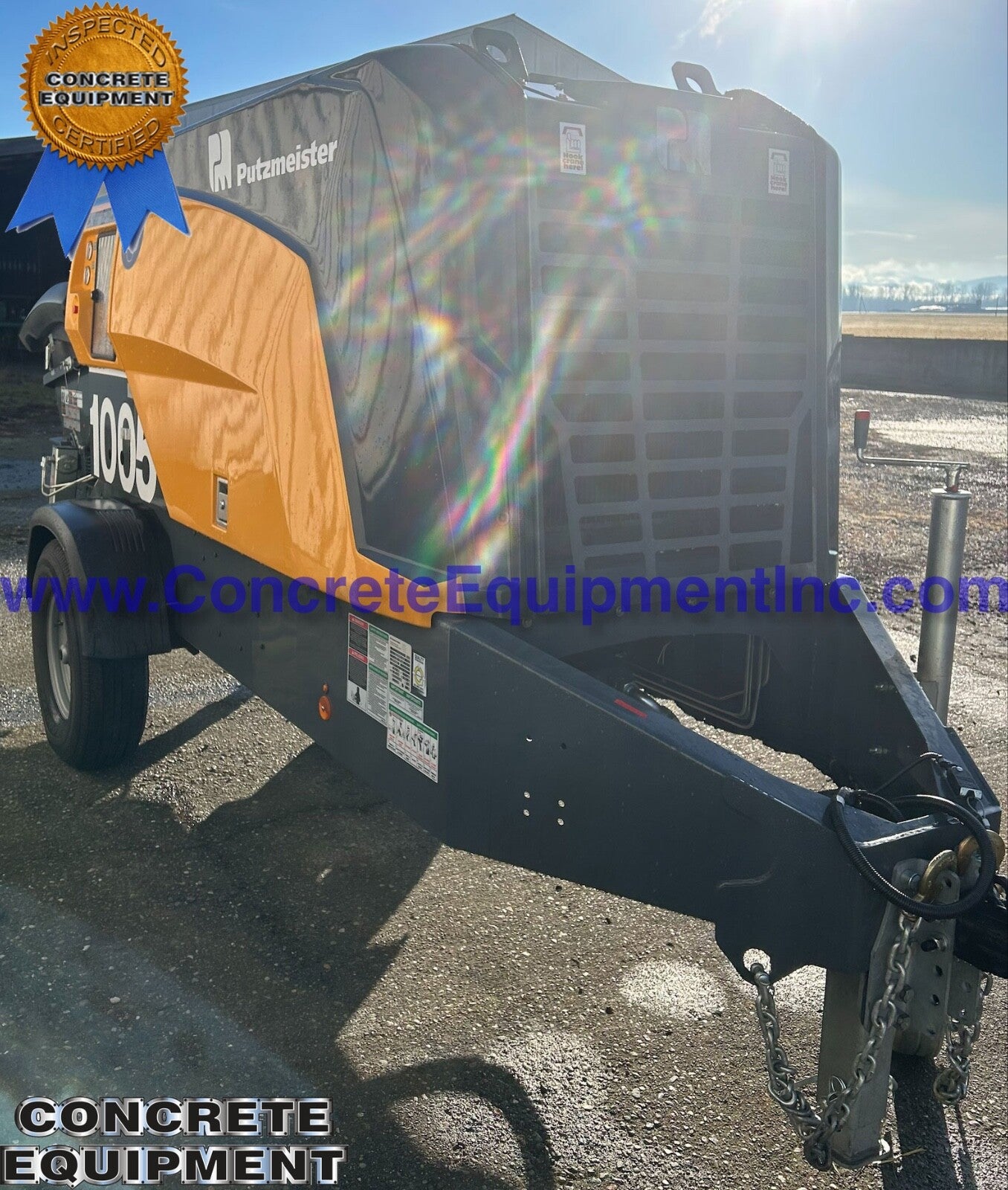 Putzmeister TK 1005 New Concrete Pump 2024 Never Used