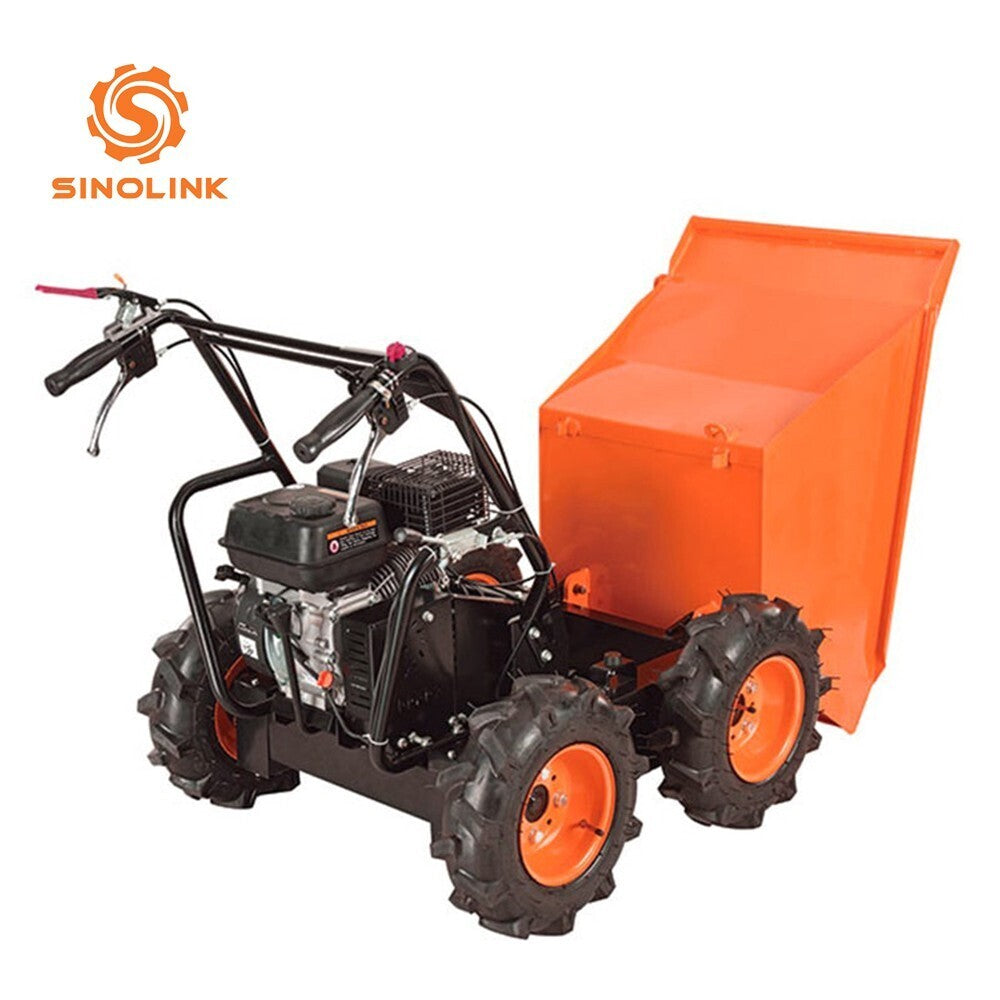 Mini Wheel Dumper WD300D Sinolink 6.5HP 660Lbs Loading Capacity