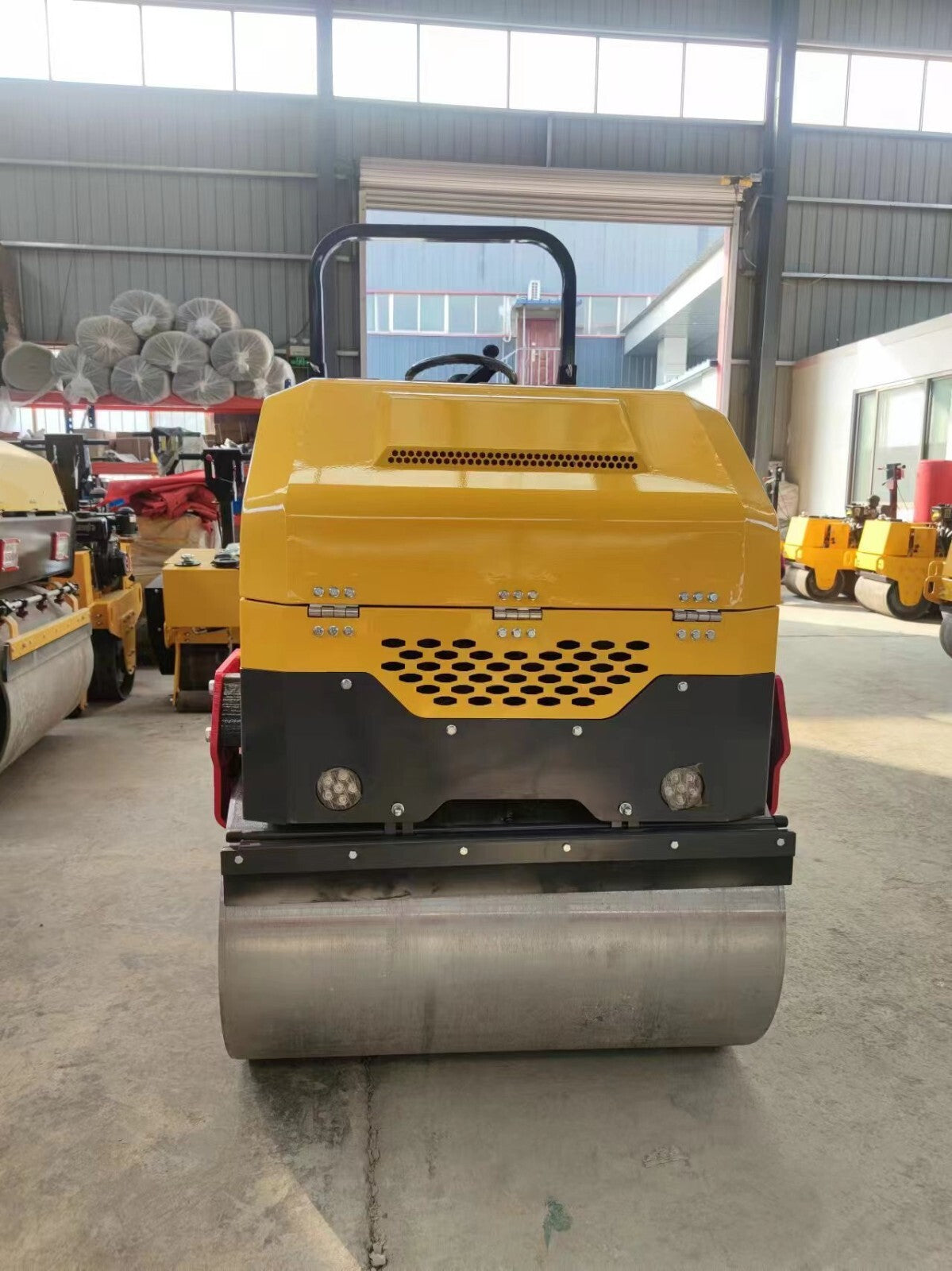 Construction 2 Tons Fully Hydraulic Double Drum Road Roller Compactor for Sale