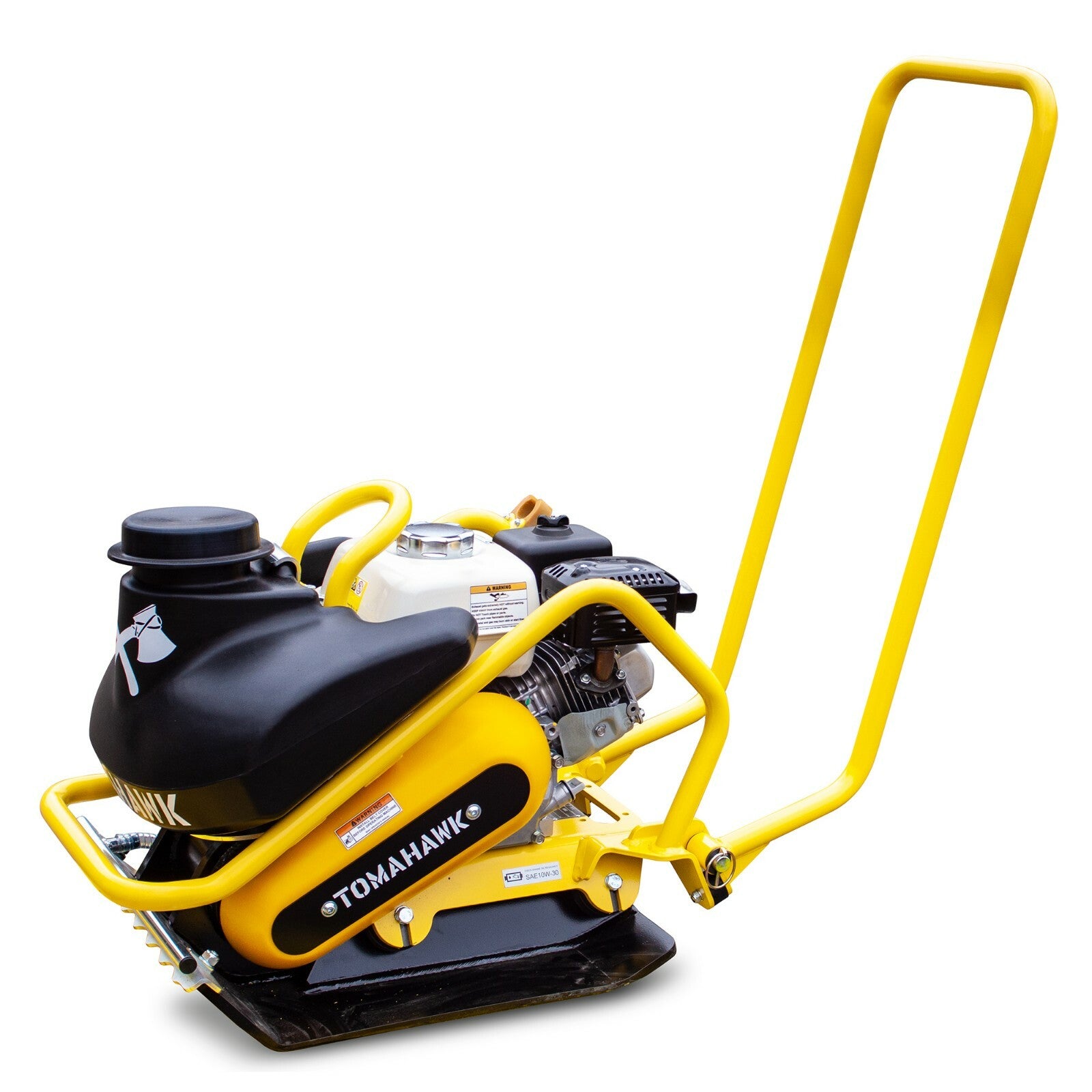 Vibratory Plate Compactor Honda 5.5 HP Water Tank Asphalt Aggregate Soil Tamper