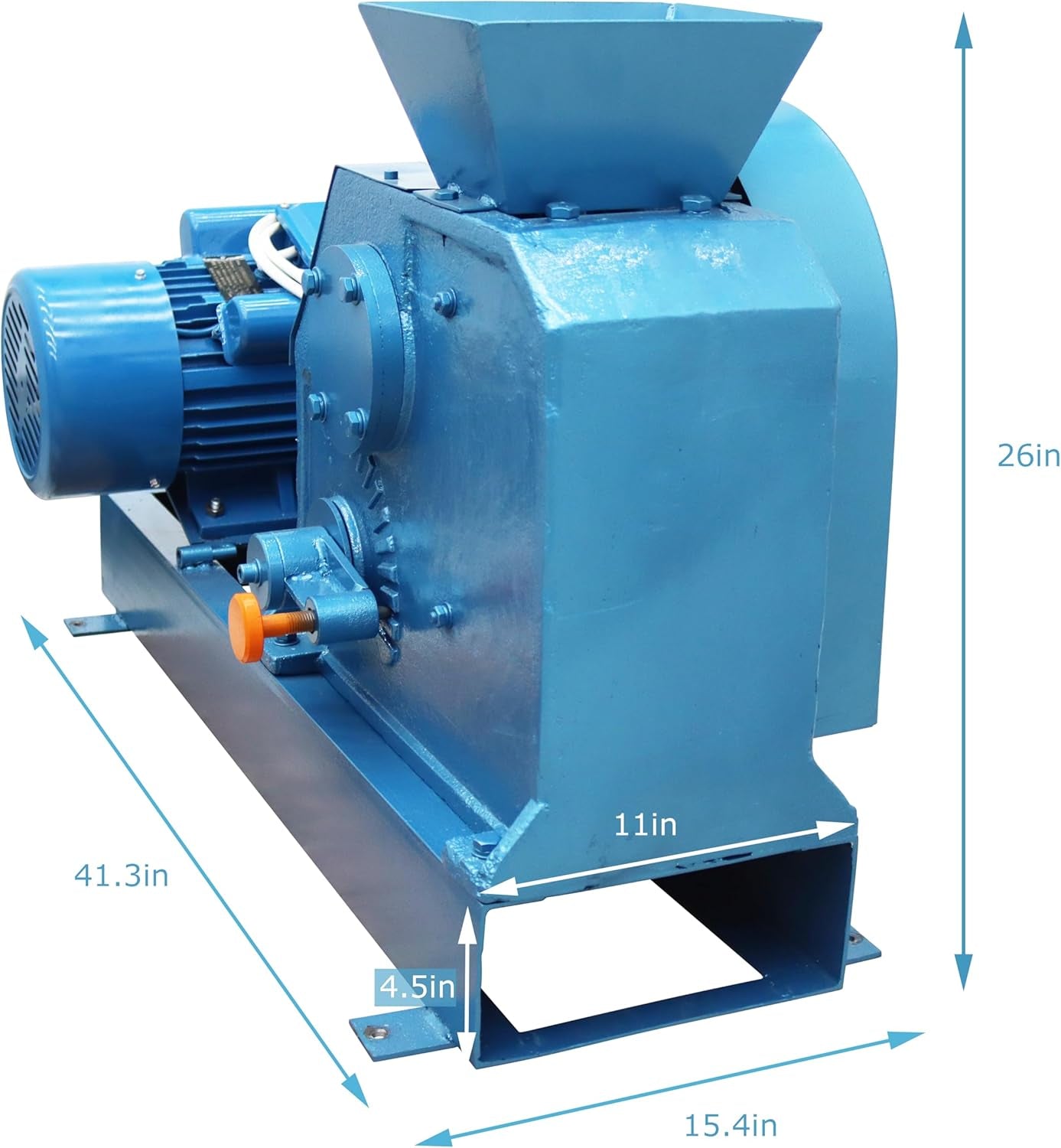 TECHTONGDA Jaw Crusher Rock Grinder Shredder Electric Shatter Pulverizer for Ore Slag Coal Stone Concrete Crushing Machine 220V
