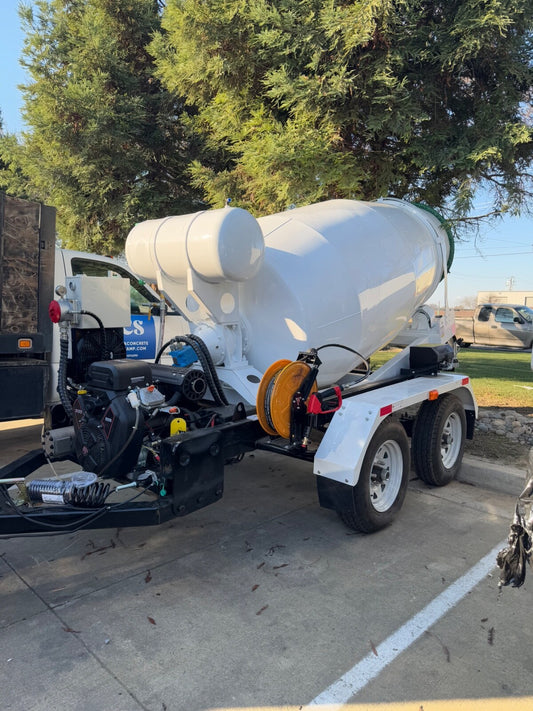 2 Yard New Concrete Mixer Trailer