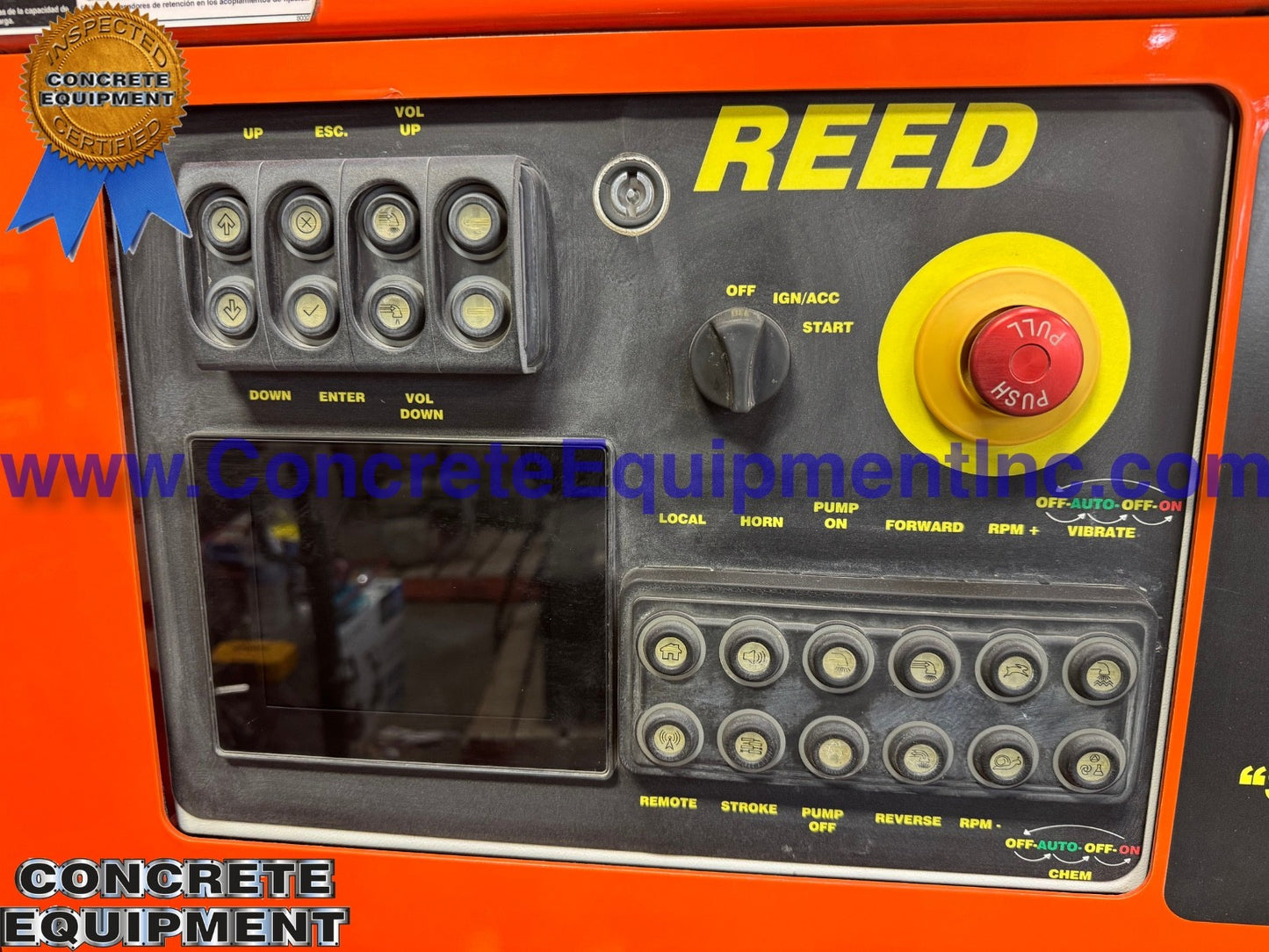 REED A30HP Demo Concrete Pump 2024 / 250 Hours! Schwing Putzmeister Type