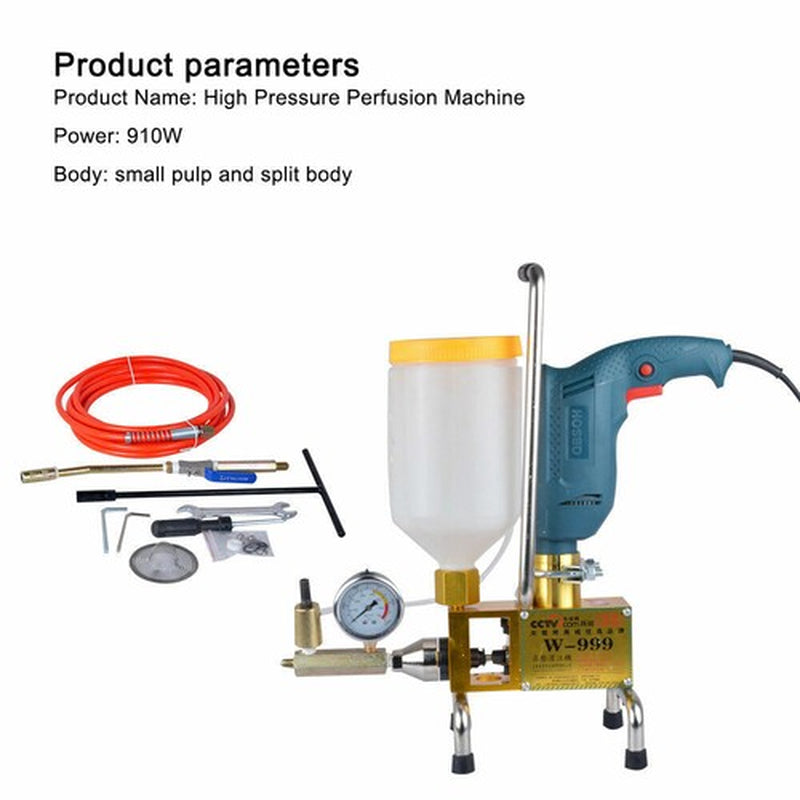 Grouting Machine Grouting Injection Pump High Pressure Leak Stoppage Machine110V