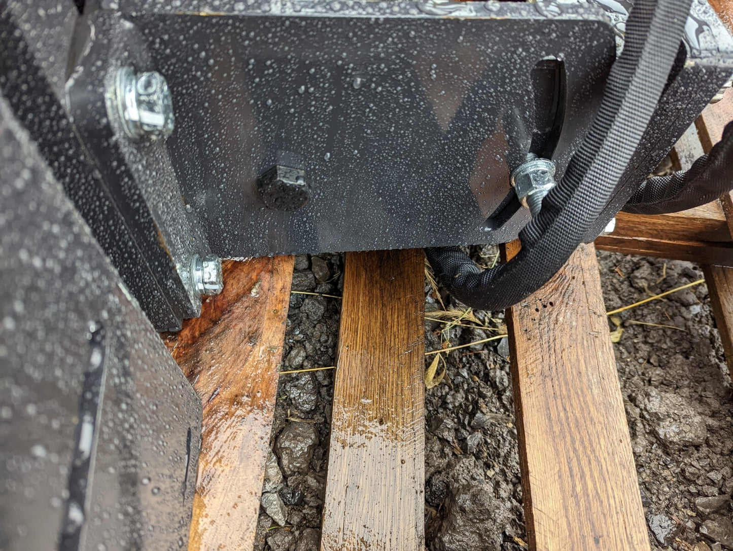 3-Point Hitch Power PTO Adapter Plate Hydraulic Skid Steer Attachment Bobcat.