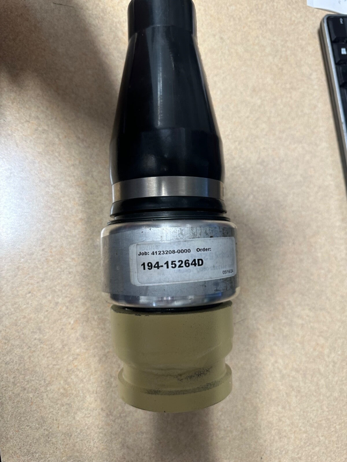 2″ Shotcrete Nozzle, Con Forms