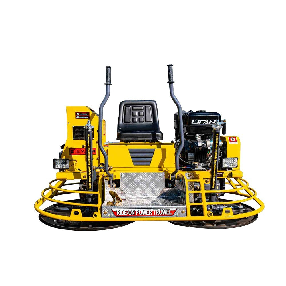 Limited Sale13Hp Gas Engine Cement Concrete Ride on Trowel Road Surface Finisher