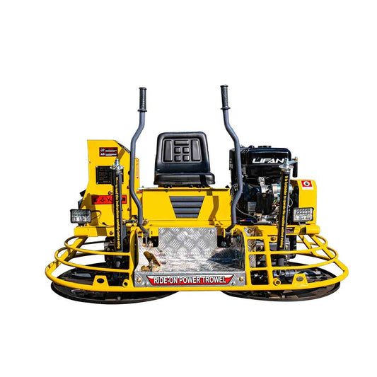Limited Sale13Hp Gas Engine Cement Concrete Ride on Trowel Road Surface Finisher