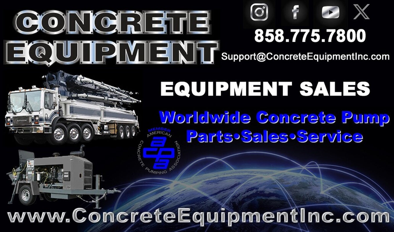 REED A30HP Demo Concrete Pump 2024 / 250 Hours! Schwing Putzmeister Type