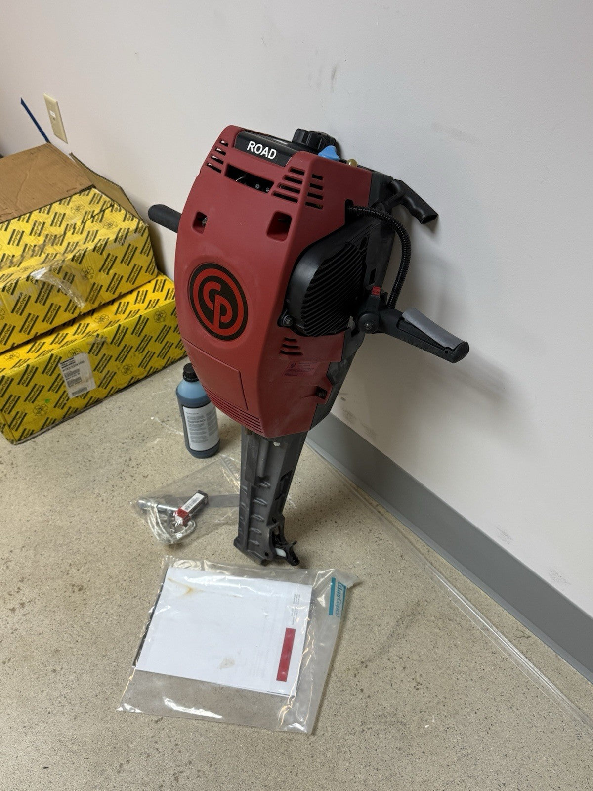 Gas Powered CP Jack Hammer Redhawk Concrete Asphalt Breaker Jackhammer Free S&H
