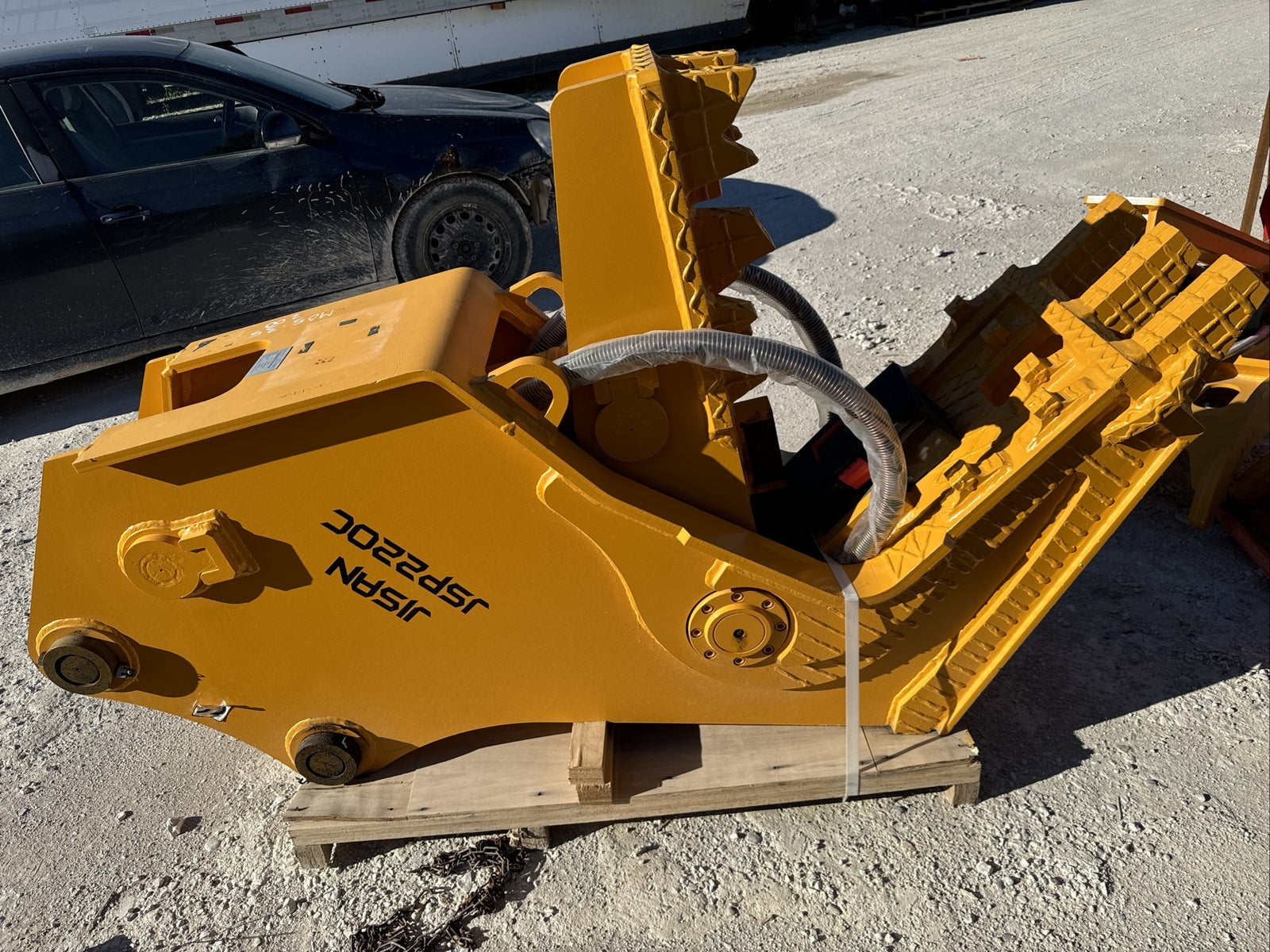 Cat 320 Excavator Concrete Crusher Breaker JS08D Jisan 80 Mm Pins New