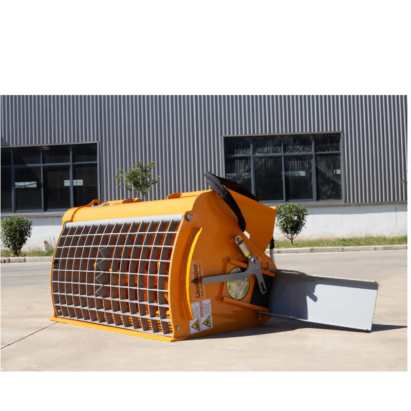 Wolfequip Mix Double Discharge Skid Steer for CAT Bobcat Mixer Concrete Cement