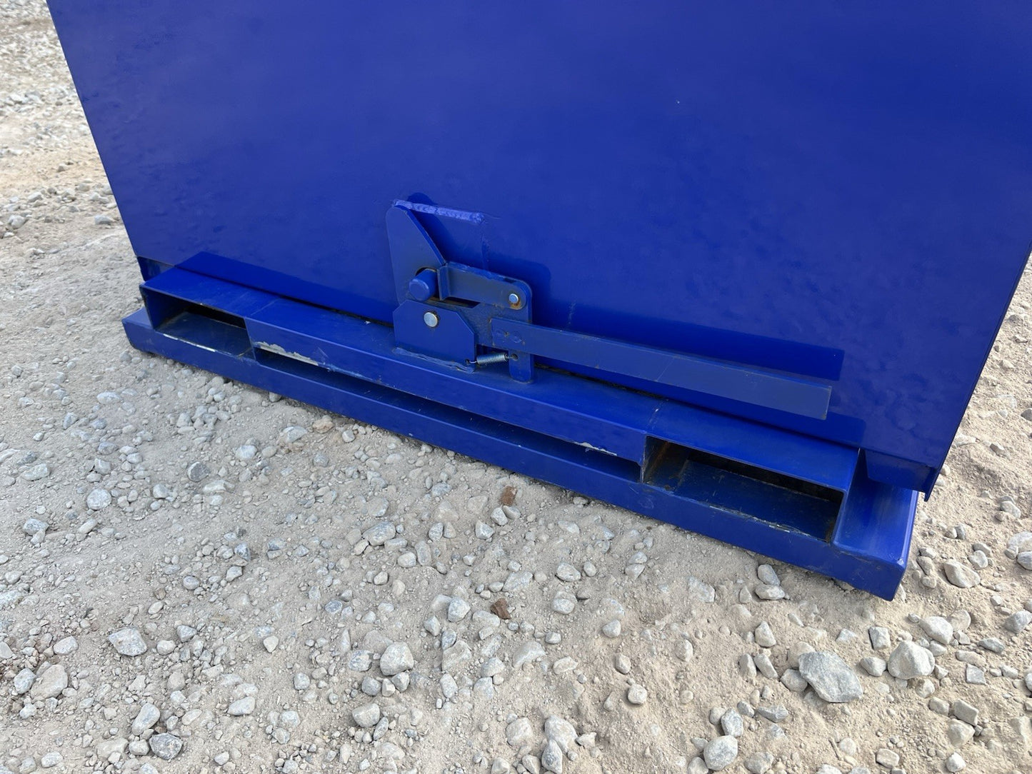 1 Cubic Yard Self Dumping Trash Hopper Fits Fork Lift Pallet Forks Free Shipping