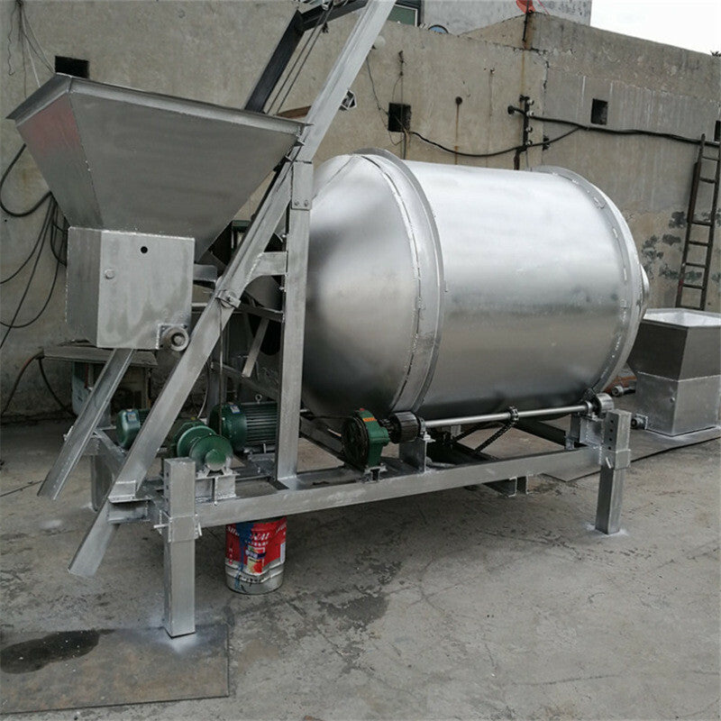 Two Phase Electric Drum Mixer Concrete Mixer Mobile Drum Mixing Tank Negotiable