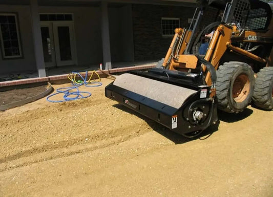 Bradco Skid Steer 73" Vibratory Roller,8550 Dynamic Force,2600Vpm,