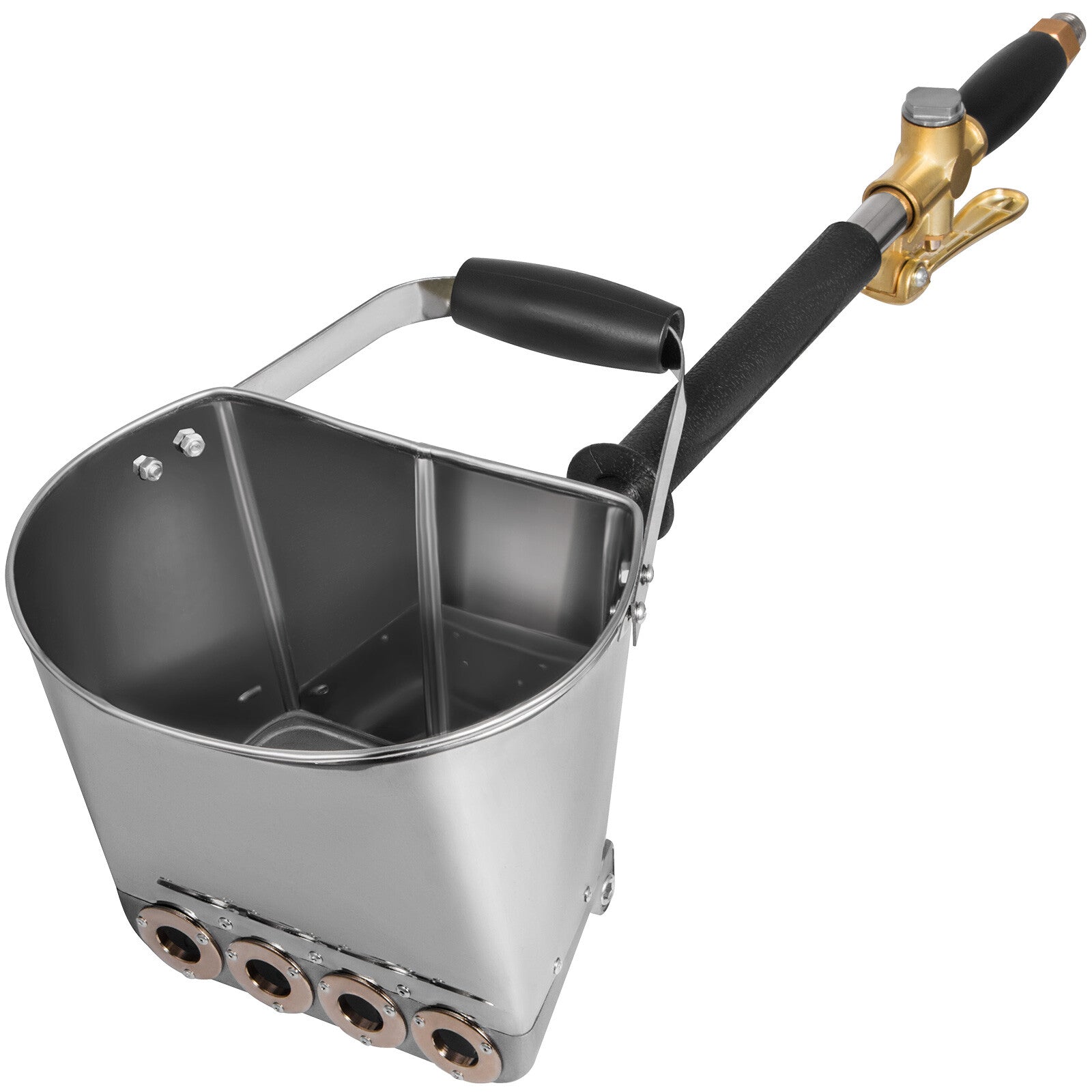 VEVOR 4 Jet 3Hp Stucco Sprayer Plaster Cement Mortar Spray Gun Hopper Wall Paint