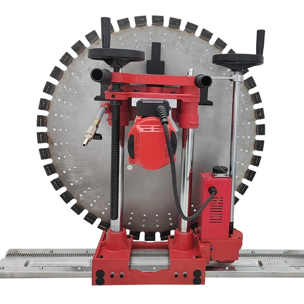 220V 20" Deep Concrete Wall Cutter Brick Stone Walls Rebar Cutting Saw Machine