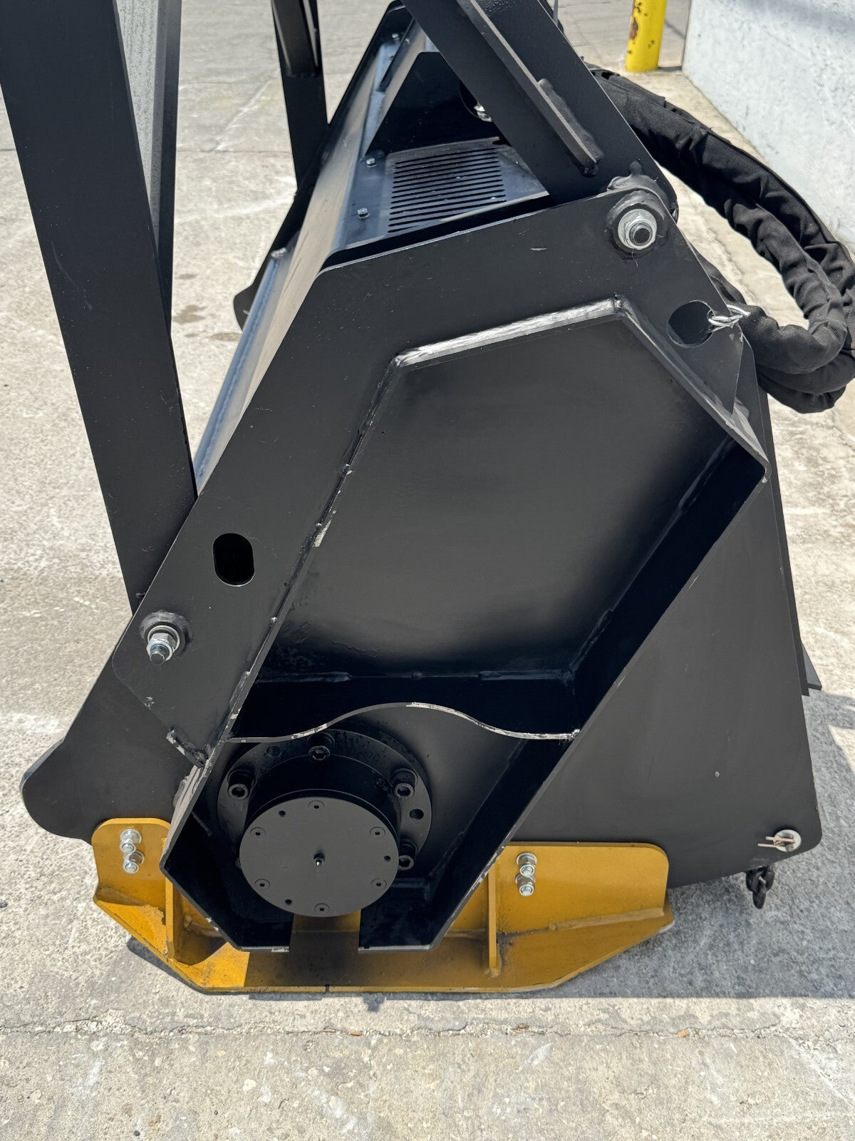Skid Steer Forestry Drum Mulcher Cutter Attachment HEAVY DUTY 48 Solid Carbide
