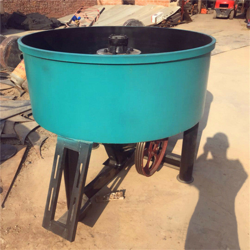 Flat Mixer Large Concrete Mixer Five Cubic Meter Mixing Tank Mortar Negotiable