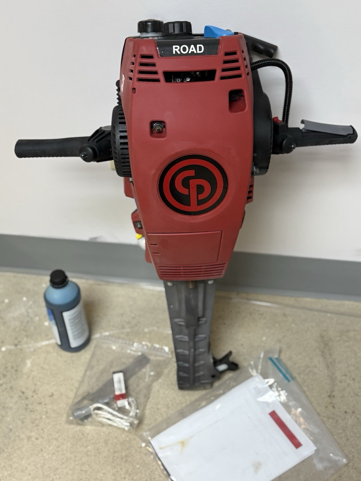 Gas Powered CP Jack Hammer Redhawk Concrete Asphalt Breaker Jackhammer Free S&H