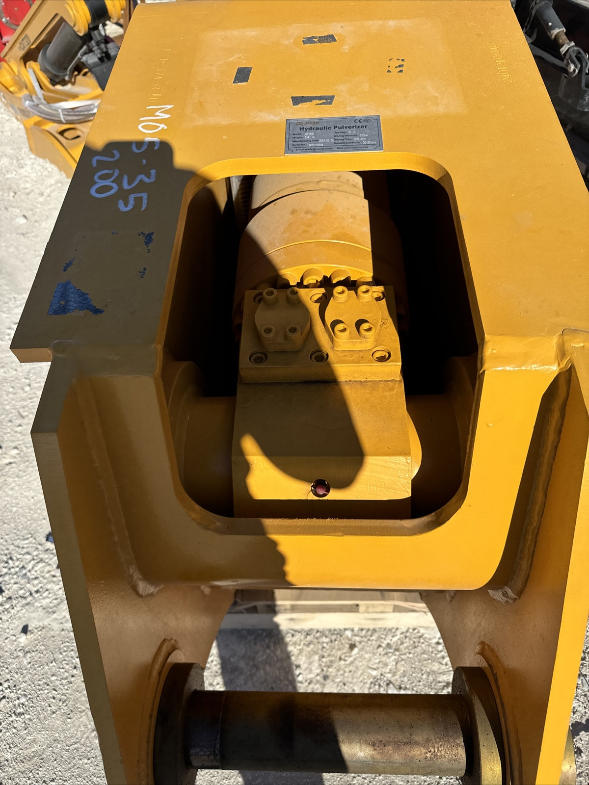 Cat 320 Excavator Concrete Crusher Breaker JS08D Jisan 80 Mm Pins New