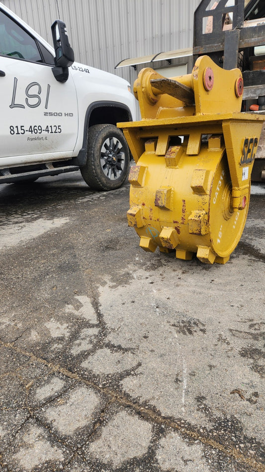 65Mm CAT 312 Excavator Compactor Wheel Trencher Roller Sheeps Foot Compaction