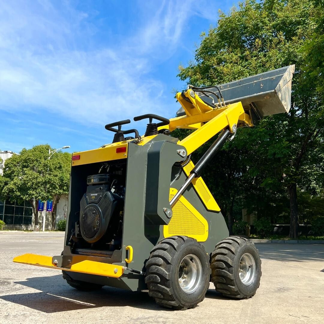 FREE SHIPPING Mini Skid Steer Wheel Loader 23.5 Hp Gas, Briggs & Stratton Eng