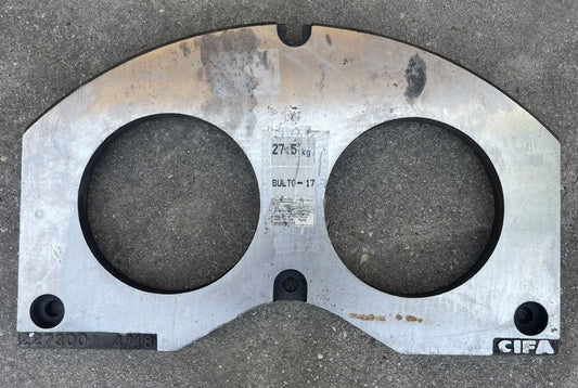 Cifa Concrete Pump Wear Plate S8 227300 K31 K32 K36 K41 K48 PA907F8 PA1206F8