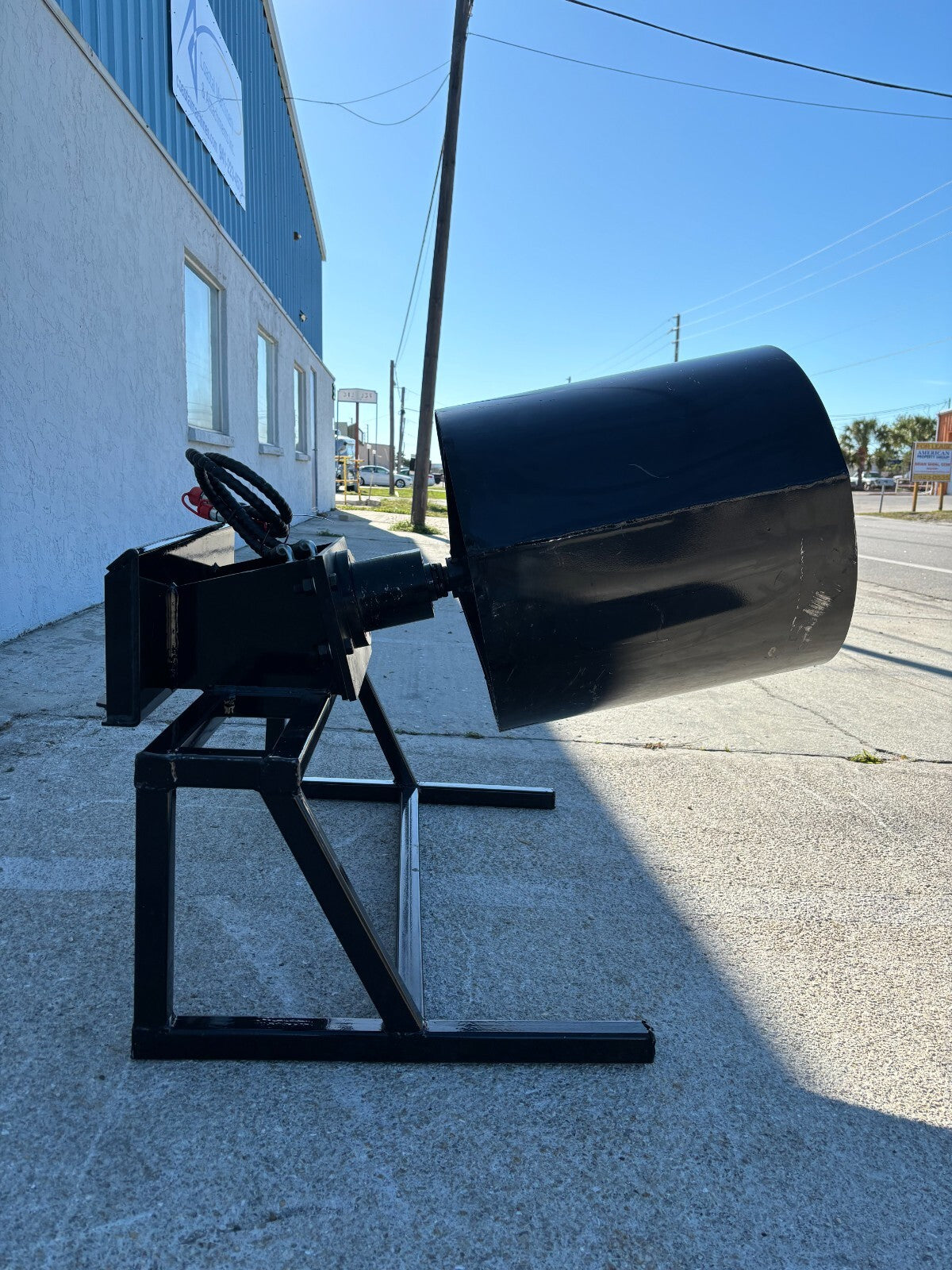 Rippa Concrete Mixer Mixing Bucket Mini Skid Steer Loader Attachment