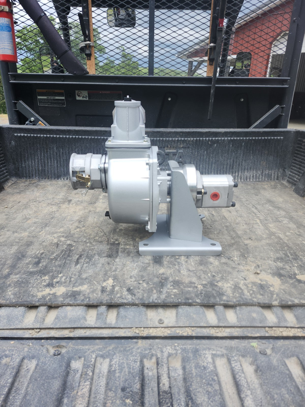 Water Pump Hydraulic 3 Inch, for Water Truck Skid Steer Tractor