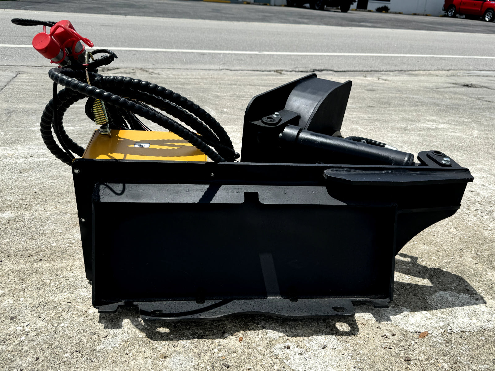 New Mini Skid Steer Stump Grinder Attachment Articulating Arm &Remote Toro Dingo