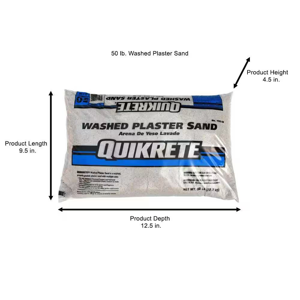 50 Lb. Washed Plaster Sand