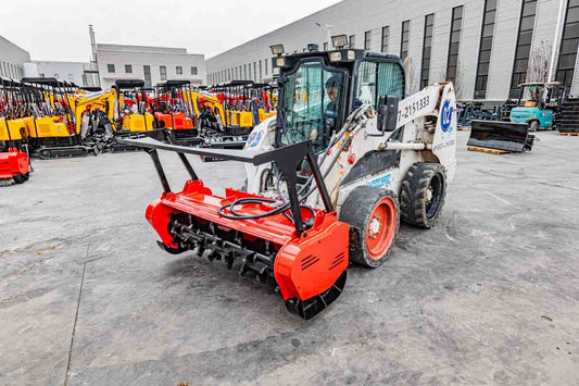 60Inch Skid Steer Loader Forestry Mulcher Wood Chipper Attachment for Bobcat