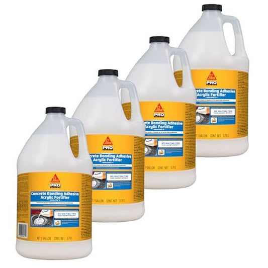 SIKA - Sikalatex R - Concrete Adhesive Glue, White - Admix for Assorted Sizes