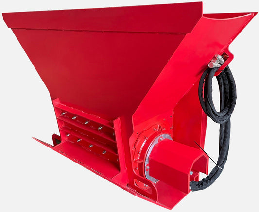 Raytree Asphalt Block Crusher Skid Steer Loader 72" Bucket Hydraulic Attachment